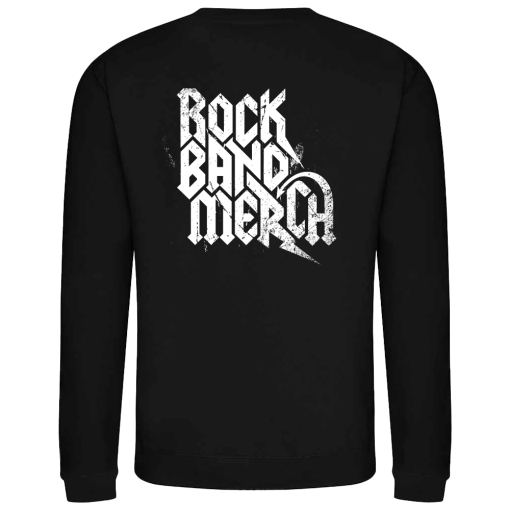 Jumper/ Top Printed With Your Band Logo / Artwork LEFT BREAST & BACK PRINT - Image 4