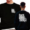 Jumper/ Top Printed With Your Band Logo / Artwork LEFT BREAST & BACK PRINT