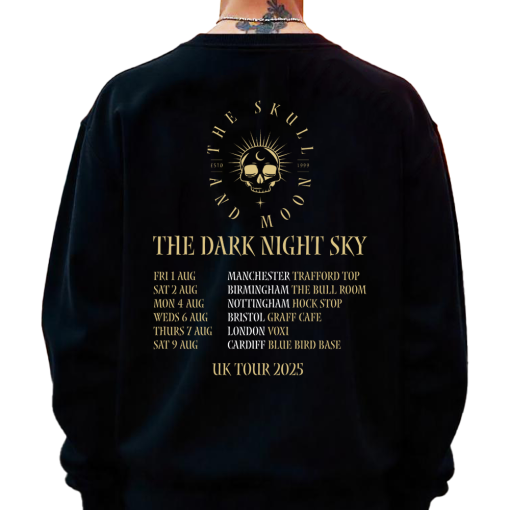 Jumper/ Top Printed With Your Band Logo / Artwork FRONT & BACK PRINT - Image 3