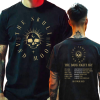 Band Merch Short Sleeved T-Shirt FRONT & BACK PRINT