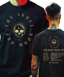 Band Merch Short Sleeved T-Shirt FRONT & BACK PRINT