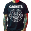 Short Sleeved Black T-Shirt TCC Caskets 1