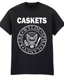 Alternative view of Short Sleeved Black T-Shirt TCC Caskets 1