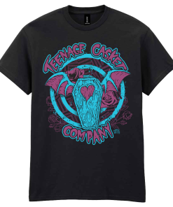 Alternative view of Short Sleeved Black T-Shirt TCC Horsebites 2